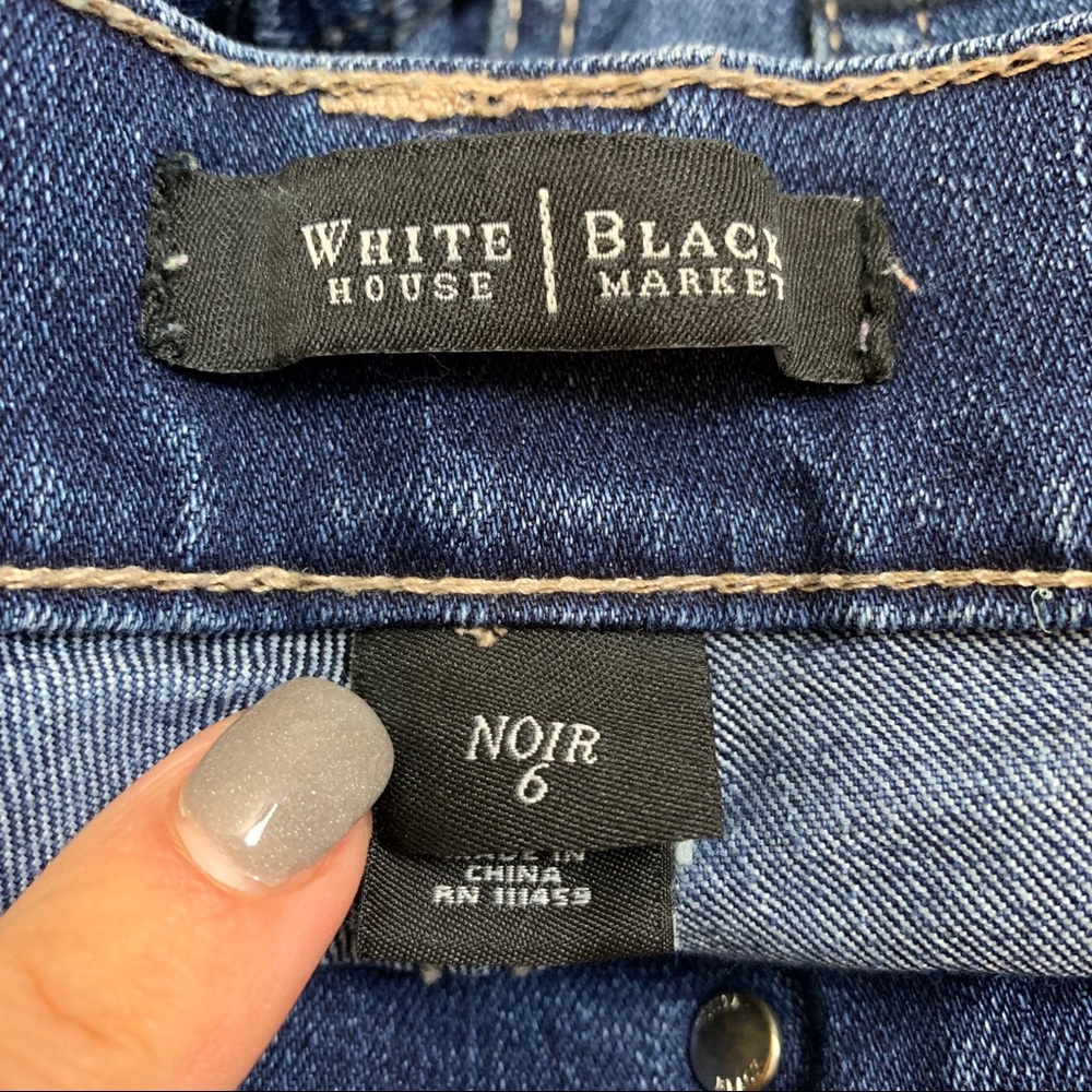 White House Black Market cropped “slim capris” - Picture 7 of 8